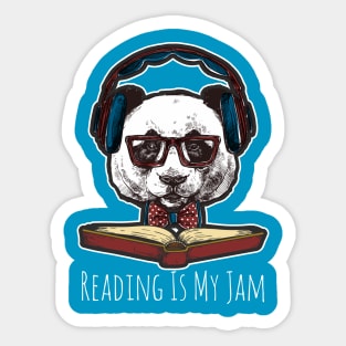 Reading is my jam! Sticker